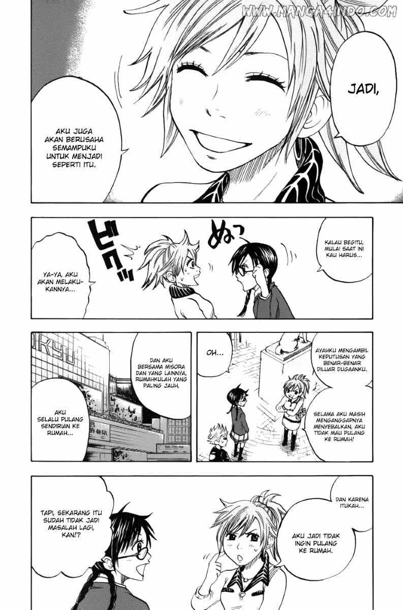 Yankee-kun to Megane-chan Chapter 14 Bahasa Indonesia